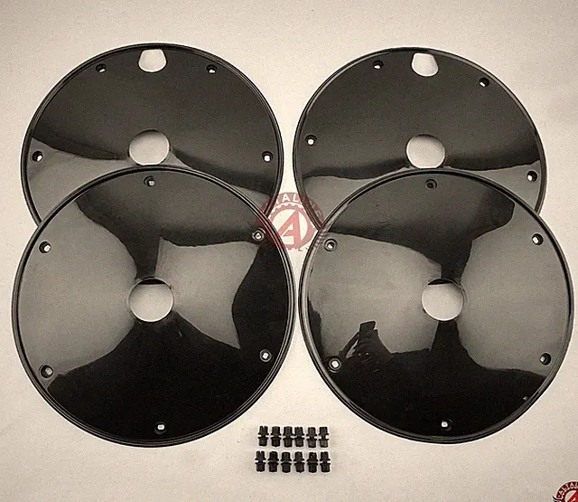 20" ALTALINE Bicycle ABS BLACK Wheel Cover.