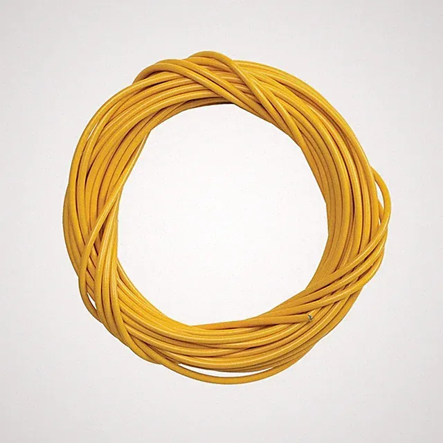 BICYCLE BIKE LINED BRAKE CABLE HOUSING 25 FOOT ROLL YELLOW NEW