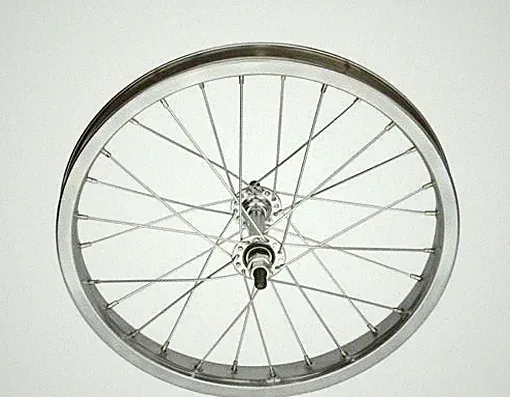 BICYCLE FRONT WHEEL 16" x 1.75 STEEL BEACH CRUISER LOWRIDER BMX CYCLING BIKE