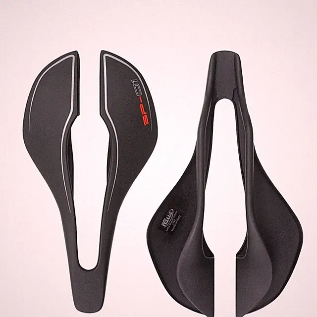 BOOST Bicycle Carbon Fiber Split Tail Saddle for Triathlon Road Bike Front Seat