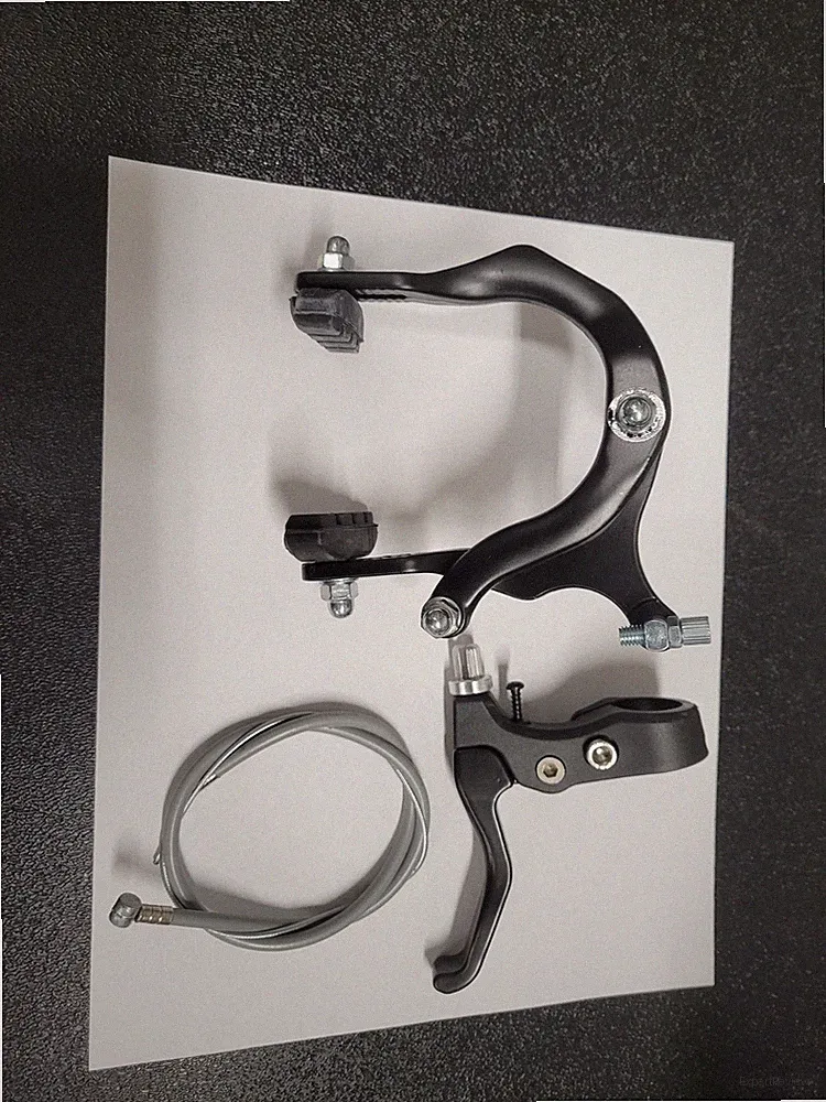 Front brake caliper kit for kids bicycle or BMX bike