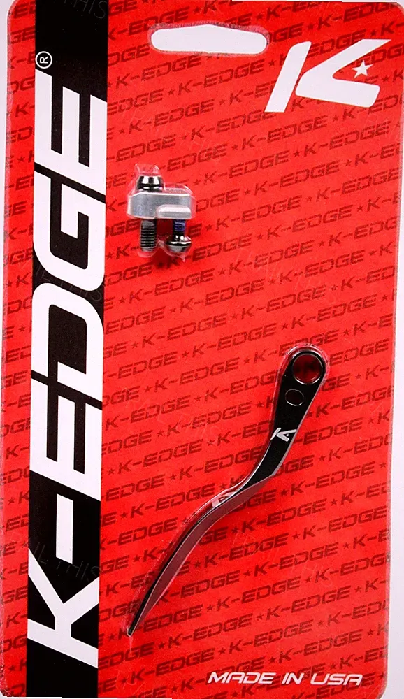K-Edge PRO Road Bicycle Front Derailleur Braze-On Chain Catcher - Black