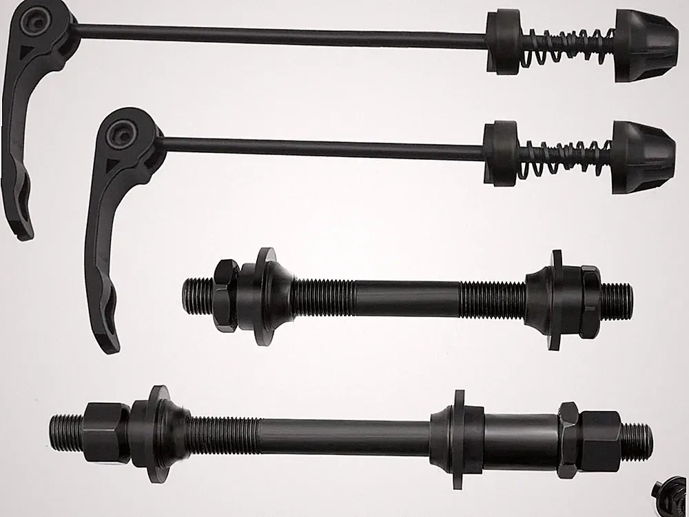 MTB Quick Release Bicycle Hub, Road Mountain Bike Front & Rear Axle Hollow Shaft