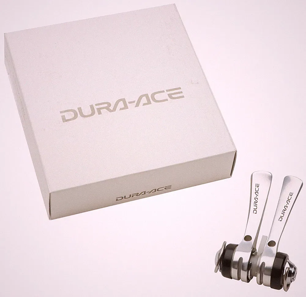 Shimano Dura-Ace SL-7700 Downtube Shifter Set 3/2x9 NOS NEW